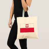 Polenflagge Tragetasche (Vorderseite (Produkt))