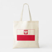 Polenflagge Tragetasche (Rückseite)