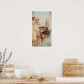 Polenov - Kanäle Venedig Poster (Küche)