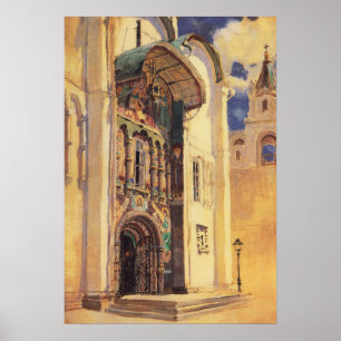 Polenov - Kathedrale Südtor Poster