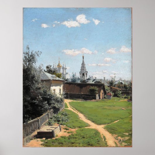Polenov - Moskauer Hof Poster (Vorne)