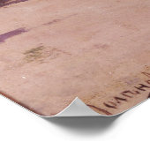 Polenov - Olivenbäume in Palästina Poster (Ecke)