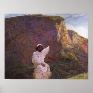 Polenov - Palästina, Sermon auf dem Berg Poster