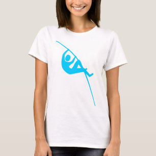 PoleVaulting - Himmel-Blau T-Shirt