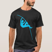 PoleVaulting - Himmel-Blau T-Shirt (Vorderseite)