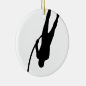 PoleVaulting Keramik Ornament (Rechts)