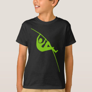 PoleVaulting - Marsmensch-Grün T-Shirt