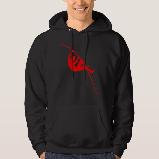 PoleVaulting - Rot Hoodie (Vorderseite)