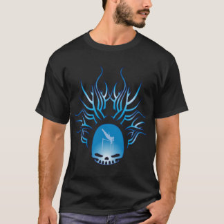 Polevaulting-Schädel T-Shirt
