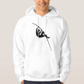 PoleVaulting - Schwarzes Hoodie (Vorderseite)