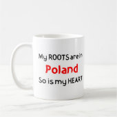 Polewurzeln Kaffeetasse (Links)