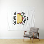 Polgewölbe für Tacos Wandteppich (Beispiel (Horizontal))