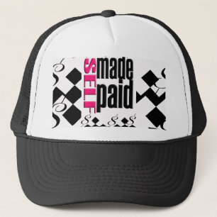 POLI$HED= "SELBSTMADE&PAID" Bballhut Truckerkappe
