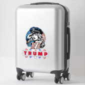 Police001 D2L Vinyl-Aufkleber nach Maß geschnitten Aufkleber (Koffer)