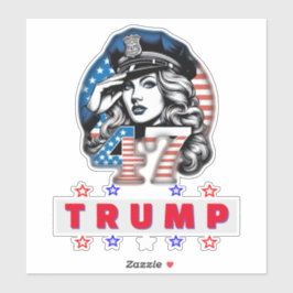 Police001 Vinyl-Aufkleber mit Sonderschnitt Aufkleber