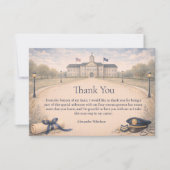 Police Academy Badge Ceremony Graduation Dankeskarte (Vorderseite)