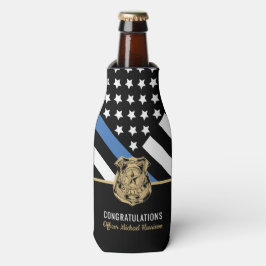 Police Academy Graduation Law Enforcement Flaschenkühler