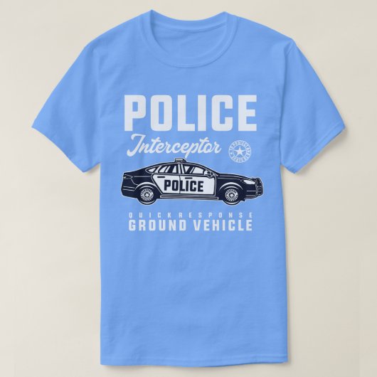 POLICE AUTO-INTERZEPTOR T-Shirt (Design vorne)