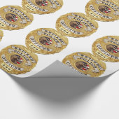 Police_Badge_Retired Geschenkpapier (Ecke)