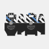 Police Blue Line Flag Herzlichen Glückwunsch Absch Geschenkschachtel (Ungefaltet)