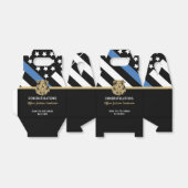 Police Blue Line Flag Herzlichen Glückwunsch Ruhes Geschenkschachtel (Ungefaltet)