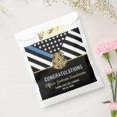 Police Blue Line Flag Herzlichen Glückwunsch Ruhes Geschenktütchen (Versiegelt)