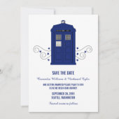 Police Box Save the Date Einladung v3 (Vorderseite)