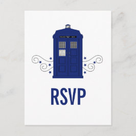 Police Box UAWG Postcard v3 Einladungspostkarte