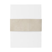 Police Box Wedding Bands v6 Einladungsbanderole (Rückseitenbeispiel)