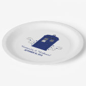 Police Box Wedding Paper Teller v3 (Schrägansicht)