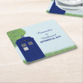 Police Box Wedding Paper Untersetzer v4 (angewinkelt)