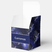 Police Call Box Cube Favor Box Geschenkschachtel (Geöffnet)