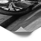 Police Capture Bootleggers Car, 1922 Vintages Foto Poster (Ecke)