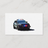 Police Car Visitenkarte (Rückseite)
