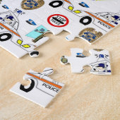 Police Cars Jigsaw Puzzle Daisy (Seite)