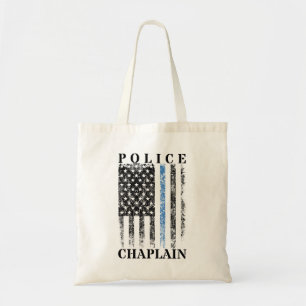 Police Chaplain American USA Flag Tragetasche