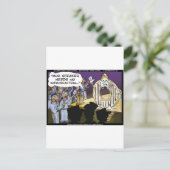 Police & Donuts Funny Cards T-Shirts Tasse und Ges Postkarte (Stehend Vorderseite)