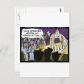 Police & Donuts Funny Cards T-Shirts Tasse und Ges Postkarte (Vorne/Hinten)