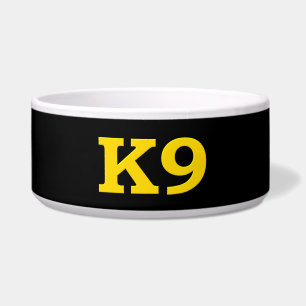 Police K9 - Thin Blue Line Bowl Napf