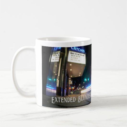 Police Long Exposure Mug Kaffeetasse (Links)