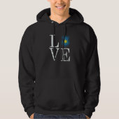 Police Love Police Badge Hoodie (Vorderseite)