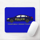 Police Mousepad - Kanada (Mit Mouse)