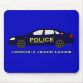 Police Mousepad - Kanada (Vorne)