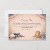 Police Officer Academy Milestone Graduation Dankeskarte (Vorderseite)