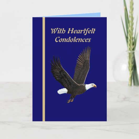 Police Officer Condolence Card Karte (Vorderseite)