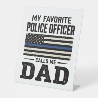 Police Officer Dad Vintage Flag Shirt Design_1 Sockelschild