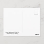 Police Phone Box London UK Postcard Postkarte (Rückseite)