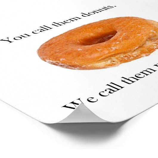 Police Power Rings Poster (Ecke)