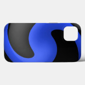 Police Super Hero - Thin Blue Line Case-Mate iPhone Hülle (Rückseite (Horizontal))