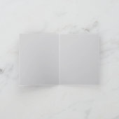 Police Themed Policeman Cop Pattern Karte (Innenseite)